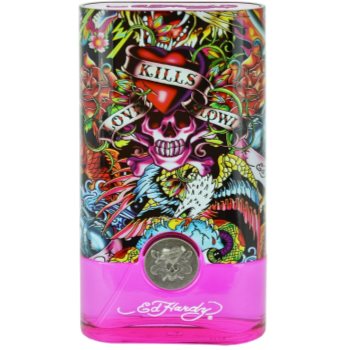 Christian Audigier Ed Hardy Hearts & Daggers for Her Eau De Parfum pentru femei 100 ml